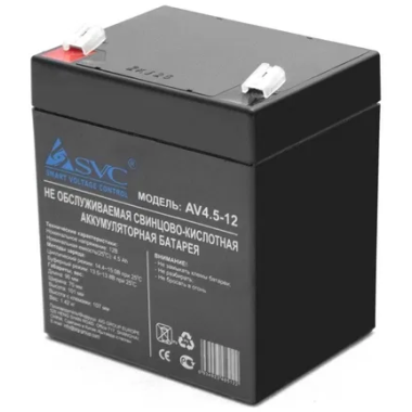 Батарея, SVC, 12V, 4.5Ah