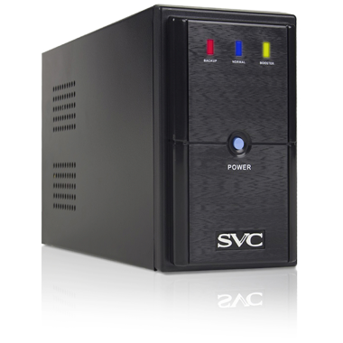 ИБП SVC, V-600-L диапазон работы AVR 165-275B Бат 12В 7.5 Аh