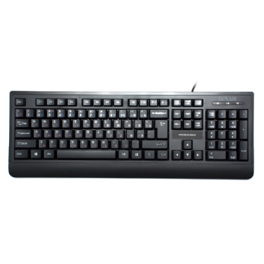 Клавиатура Delux, DLK-6010UB, USB, Кол-во стандартных клавиш 104, Размер: 449,9*161,84*24,9 мм., Дл