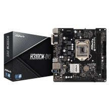 Материнская плата ASRock H310CM-DVS LGA1151 INTEL H310 2xDDR4 4xSATA3 1xD-Sub 1xDVI-D mATX