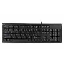 Клавиатура A4tech KR-92 USB <Black, 1.5m, 456×150×28mm>