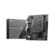 Материнская плата MSI PRO H610M-E DDR4 LGA1700 H610 2xDDR4 4xSATA3 M.2 VGA HDMImATX