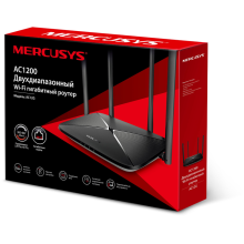 Маршрутизатор беспроводной AC1200 Mercusys AC12(RU) Двухдиапазонный Wi‑Fi роутер 867Mbps на частоте 